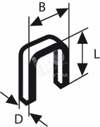 Скоба для GTK 40 TK40 25G (5000шт) Скоба для GTK 40 TK40 25G (5000шт)