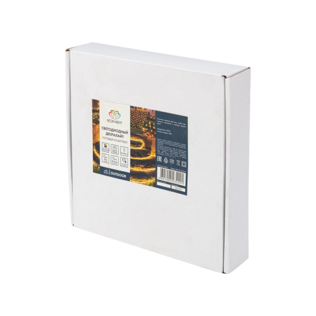 Дюралайт LED фиксинг (2W), 24 LED/м, мульти (RYGB), 10 м Дюралайт LED фиксинг (2W), 24 LED/м, мульти (RYGB), 10 м