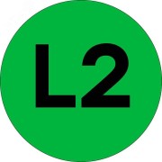 Наклейка L2 d=20мм EKF PROxima