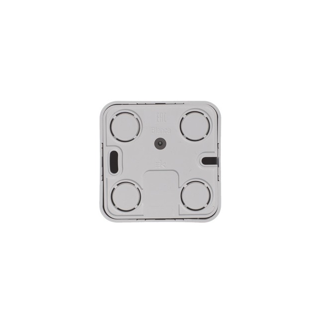 Розетка BLANCA наружная телефонная RJ11, с изолирующей пластиной, белый Розетка BLANCA наружная телефонная RJ11, с изолирующей пластиной, белый