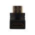 Переходник аудио (гнездо HDMI - штекер HDMI), угловой, (1шт) REXANT