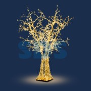 Декоративная 3D фигура Дерево 540х530 см теплое белое Декоративная 3D фигура Дерево 540х530 см теплое белое