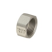 Заглушка латунь внутр. резьба 1/2дюйм никель (инд. упак.) RTP 34864 Заглушка латунь внутр. резьба 1/2дюйм никель (инд. упак.) RTP 34864