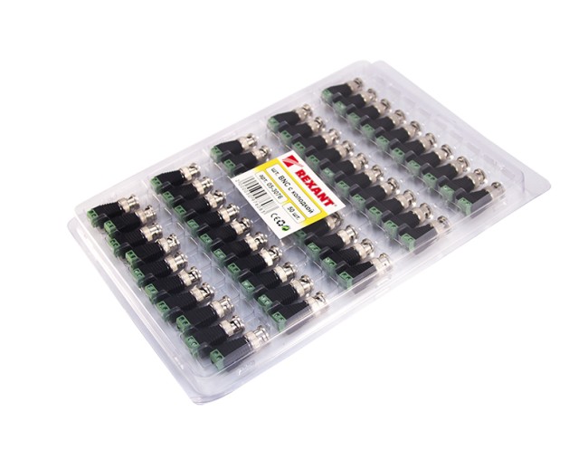 Разъем BNC штекер с клеммной колодкой REXANT Разъем BNC штекер с клеммной колодкой REXANT