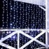 Гирлянда Светодиодный Дождь 2х3м, 448 LED БЕЛЫЙ, прозрачный ПВХ, IP65, постоянное свечение, 230В соединяется NEON-NIGHT (нужен шнур питания 303-500-1)