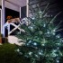 Гирлянда Твинкл Лайт 10 м, 100 LED БЕЛЫЙ, черный ПВХ, IP65, динамика, 230В соединяется NEON-NIGHT (нужен контроллер 217-204)
