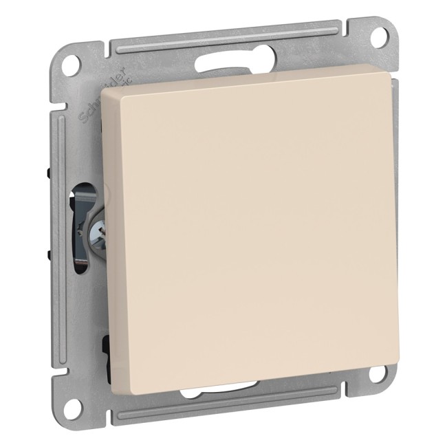 Переключатель перекрестный ATLASDESIGN схема 7 10АХ механизм бежевый Переключатель перекрестный ATLASDESIGN схема 7 10АХ механизм бежевый