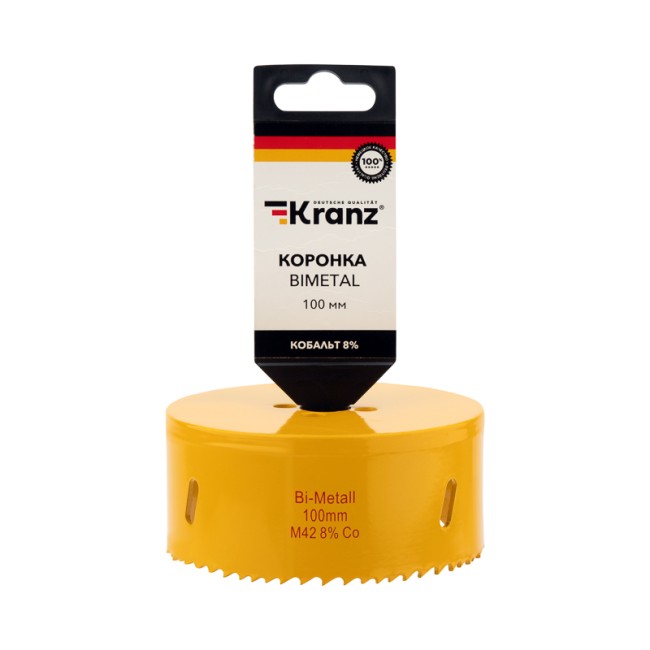 Коронка Bimetal 100 мм Kranz Коронка Bimetal 100 мм Kranz