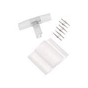 T - коннектор для одностороннего Гибкого Неона 8х16мм (цена за 1 шт.) T - коннектор для одностороннего Гибкого Неона 8х16мм (цена за 1 шт.)