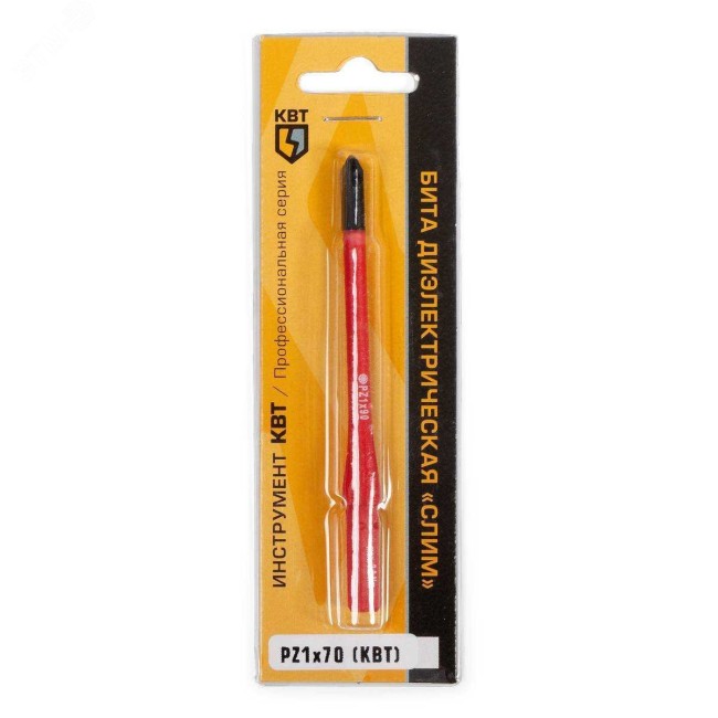 Бита диэлектрическая шлиц для работ под напряжением до 1000 В 3.5х70