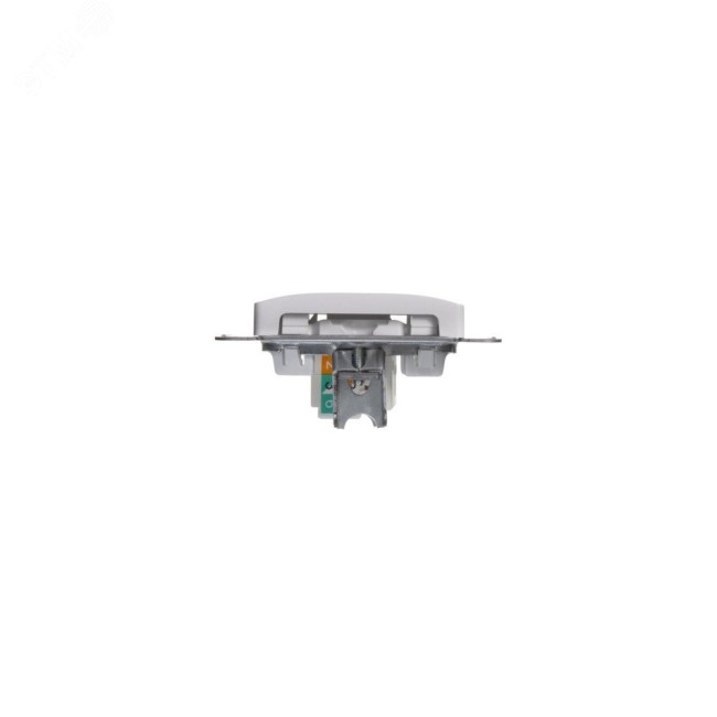 GLOSSA Розетка компьютерная RJ45 категория 5е в рамку белая