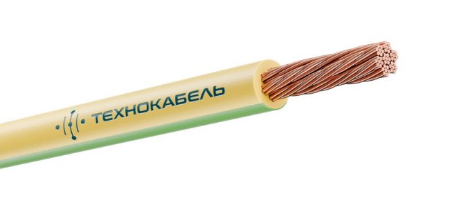 Провод ПуГВнг(А)-LS 1х4 450/750В Ж/З (бухта) (м) Технокабель 00-00149419 Провод ПуГВнг(А)-LS 1х4 450/750В Ж/З (бухта) (м) Технокабель 00-00149419