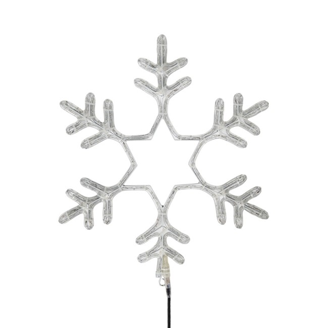 Фигура Снежинка LED Светодиодная, без контр. размер 55x55см, СИНЯЯ NEON-NIGHT Фигура Снежинка LED Светодиодная, без контр. размер 55x55см, СИНЯЯ NEON-NIGHT