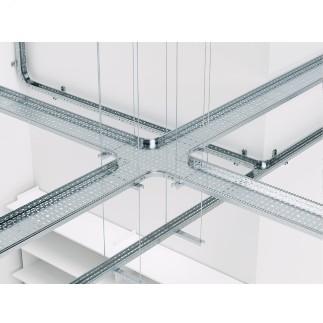 Лоток перфорированный 100х50х3000 0.6мм S3