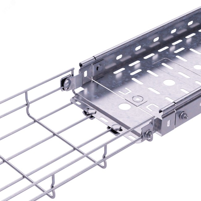 Лоток перфорированный 100х50х3000 0.6мм S3