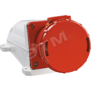 Розетка кабельная 63А 3Р+E IР54 на поверхность 380В 134 Розетка кабельная 63А 3Р+E IР54 на поверхность 380В 134