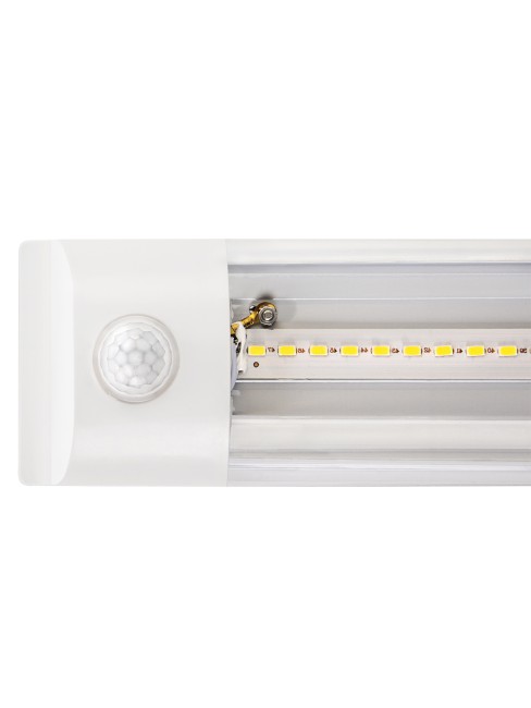 Светодиодный светильник LED ДПО 3017 18Вт 1650лм 4500К Компакт с датчиком Народный Светодиодный светильник LED ДПО 3017 18Вт 1650лм 4500К Компакт с датчиком Народный