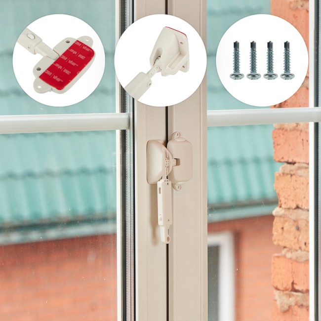 Замок защитный оконный HALSA