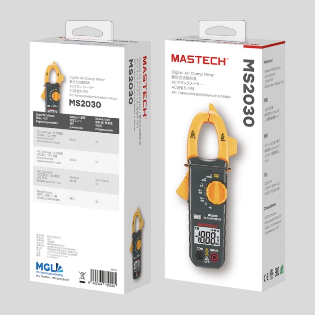 Токовые клещи MS2030 MASTECH Токовые клещи MS2030 MASTECH