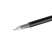 Кабель коаксиальный RG-11 черный CCS 1,63 / Conduct. 21% / Al 96х0,12 / PE Net.on 305м (RG-11/96 CCS) Кабель коаксиальный RG-11 черный CCS 1,63 / Conduct. 21% / Al 96х0,12 / PE Net.on 305м (RG-11/96 CCS)