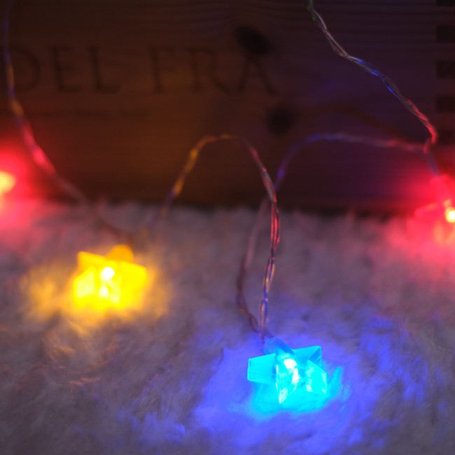 Гирлянда светодиодная Звездочки 1,5 м, 10 LED, прозрачный ПВХ, цвет свечения мультиколор, 2 х АА (батарейки не в комплекте) NEON-NIGHT Гирлянда светодиодная Звездочки 1,5 м, 10 LED, прозрачный ПВХ, цвет свечения мультиколор, 2 х АА (батарейки не в комплекте) NEON-NIGHT