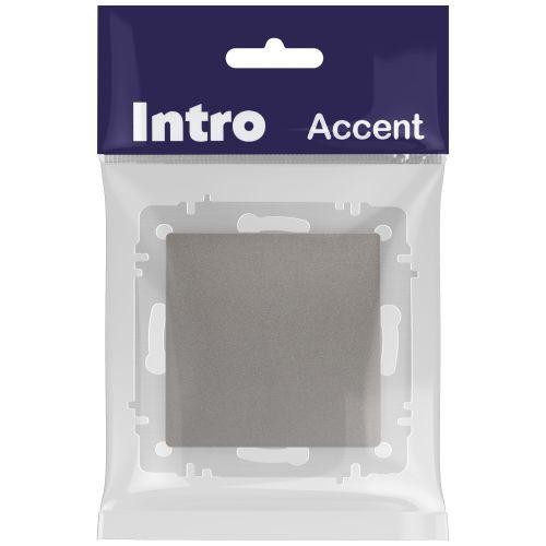 Выключатель 1-кл. СП Accent 6-101-09 10А IP20 250В AL/CU титан Intro Б0063440 Выключатель 1-кл. СП Accent 6-101-09 10А IP20 250В AL/CU титан Intro Б0063440