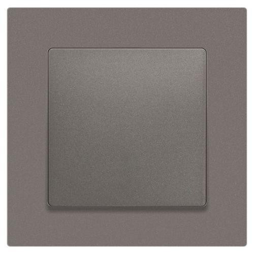 Выключатель 1-кл. СП Accent 6-101-09 10А IP20 250В AL/CU титан Intro Б0063440 Выключатель 1-кл. СП Accent 6-101-09 10А IP20 250В AL/CU титан Intro Б0063440