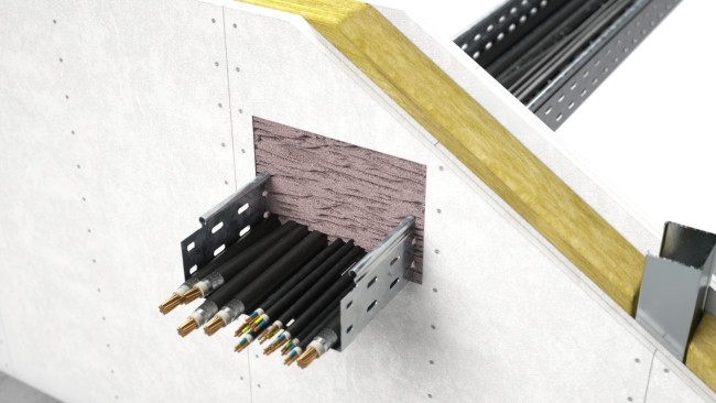 Пена двухкомпонентная огнезащитная  картридж 330  мл.