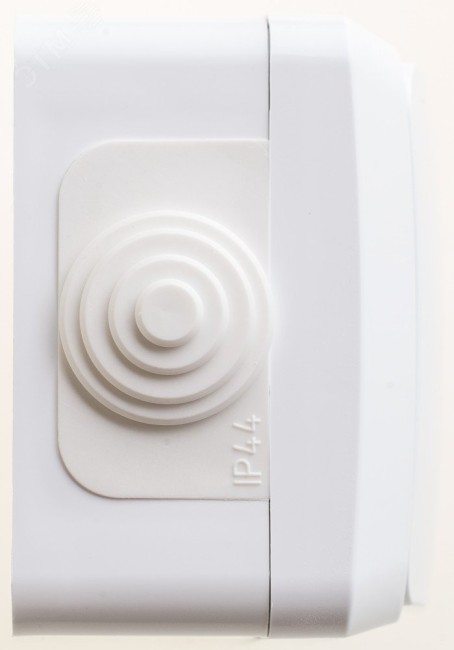 ЭТЮД Выключатель одноклавишный наружный IP44 белый ЭТЮД Выключатель одноклавишный наружный IP44 белый