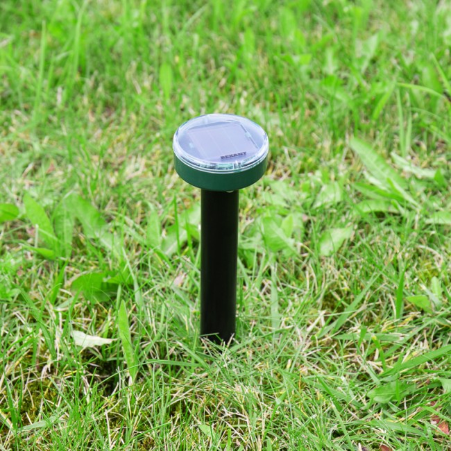 Ультразвуковой отпугиватель кротов R 20м, на солнечной батарее REXANT Ультразвуковой отпугиватель кротов R 20м, на солнечной батарее REXANT