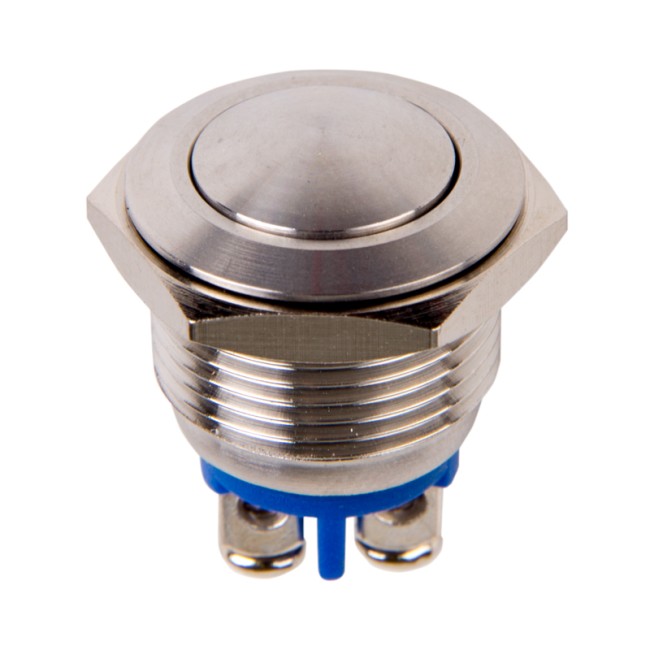 Кнопка антивандальная Ø16 Б/Фикс (2c винт) OFF-(ON) сфера (A16-A2) REXANT (в упак. 1шт.) Кнопка антивандальная Ø16 Б/Фикс (2c винт) OFF-(ON) сфера (A16-A2) REXANT (в упак. 1шт.)