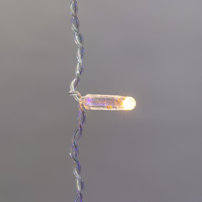 Гирлянда Светодиодный Дождь 2х3м, постоянное свечение, прозрачный провод, 230 В, диоды МУЛЬТИКОЛОР (нужен шнур питания 303-500-1)