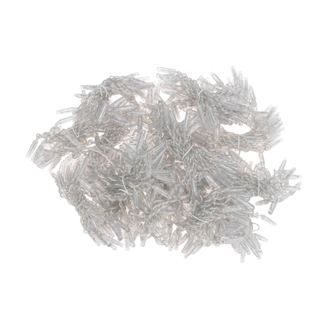 Гирлянда Светодиодный Дождь 2х3м, постоянное свечение, прозрачный провод, 230 В, диоды МУЛЬТИКОЛОР (нужен шнур питания 303-500-1)