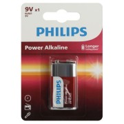 Элемент питания алкалиновый "крона" 6LR61 9В Power (блист. 1шт) Philips Б0062717 Элемент питания алкалиновый "крона" 6LR61 9В Power (блист. 1шт) Philips Б0062717