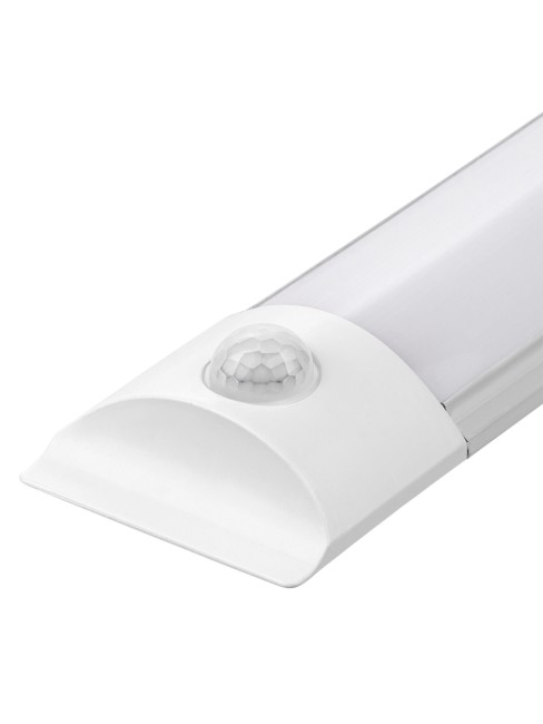 Светодиодный светильник LED ДПО 3017 18Вт 1650лм 6500К Компакт с датчиком Народный Светодиодный светильник LED ДПО 3017 18Вт 1650лм 6500К Компакт с датчиком Народный