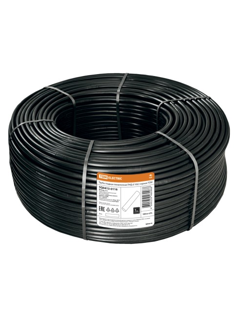 Труба гладкая техническая ПНД d 16(с) черная TDM Труба гладкая техническая ПНД d 16(с) черная TDM