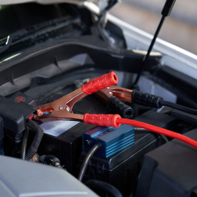 Провода прикуривания 500 Ампер  в чехле на молнии REXANT