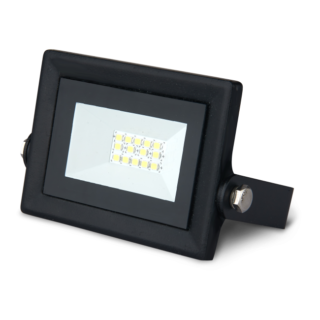 Прожектор светодиодный ДО-10 Вт 1000 Лм 6500К 200-240 В IP65 черный LED Qplus Gauss
