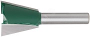 Фреза пазовая ''Ласточкин хвост'' DxHxL=10х10х50.5 мм