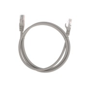 Патч-корд U/UTP CAT 6, RJ45-RJ45, 26AWG, LSZH, серый, 1м REXANT Патч-корд U/UTP CAT 6, RJ45-RJ45, 26AWG, LSZH, серый, 1м REXANT