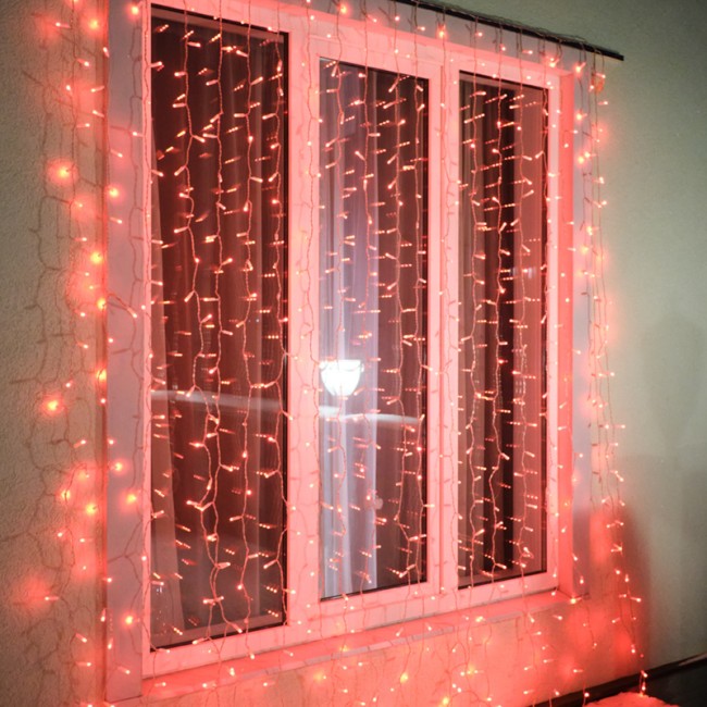 Гирлянда Светодиодный дождь 2х3 м, прозрачный провод, 230 В, диоды RGB, 600 LED-свечение с динамикой при приобретении контроллера 245-908 Гирлянда Светодиодный дождь 2х3 м, прозрачный провод, 230 В, диоды RGB, 600 LED-свечение с динамикой при приобретении контроллера 245-908