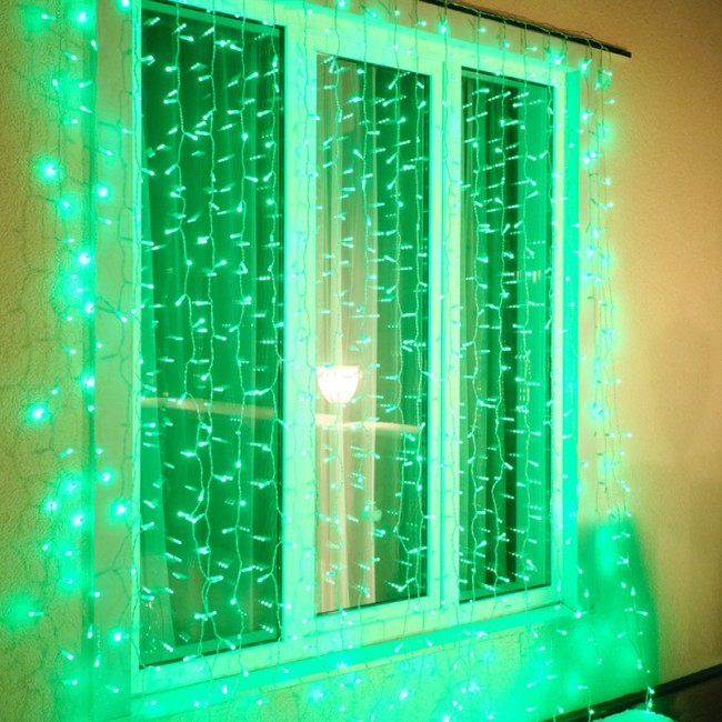 Гирлянда Светодиодный дождь 2х3 м, прозрачный провод, 230 В, диоды RGB, 600 LED-свечение с динамикой при приобретении контроллера 245-908 Гирлянда Светодиодный дождь 2х3 м, прозрачный провод, 230 В, диоды RGB, 600 LED-свечение с динамикой при приобретении контроллера 245-908