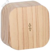 GLORY Выключатель одноклавишный наружный проходной сосна GLORY Выключатель одноклавишный наружный проходной сосна