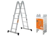 Лестница-трансформер алюминиевая ЛТА4х3, 4 секции по 3 ступени, h=330/160/92 см, 10,4 кг TDM Лестница-трансформер алюминиевая ЛТА4х3, 4 секции по 3 ступени, h=330/160/92 см, 10,4 кг TDM