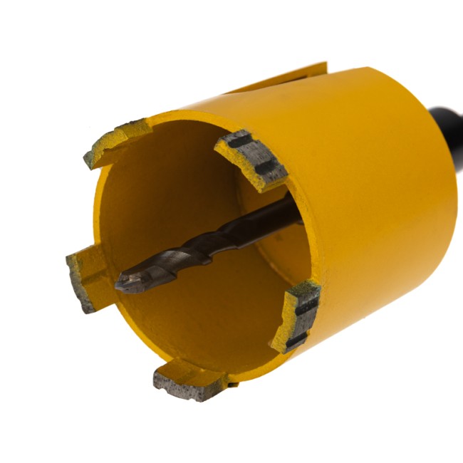 Коронка алмазная по бетону 68мм, L=90мм, М16, сегмент, SDS PLUS KRANZ Коронка алмазная по бетону 68мм, L=90мм, М16, сегмент, SDS PLUS KRANZ