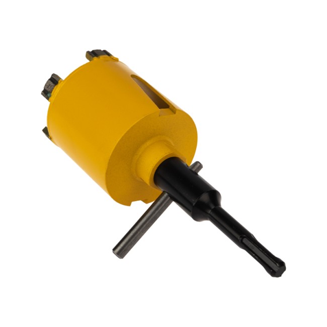 Коронка алмазная по бетону 68мм, L=90мм, М16, сегмент, SDS PLUS KRANZ Коронка алмазная по бетону 68мм, L=90мм, М16, сегмент, SDS PLUS KRANZ