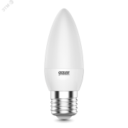 Лампа светодиодная LED 8 Вт 540 Лм 4100К белая Е27 Свеча Elementary Gauss