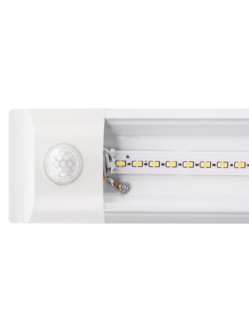 Светодиодный светильник LED ДПО 3017 36Вт 3200лм 4500К Компакт с датчиком Народный Светодиодный светильник LED ДПО 3017 36Вт 3200лм 4500К Компакт с датчиком Народный