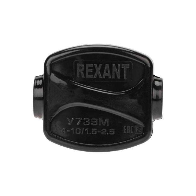 Зажим ответвительный У-739М (4-10/1,5-2,5 мм²) IP20 (сжим, орех) REXANT Зажим ответвительный У-739М (4-10/1,5-2,5 мм²) IP20 (сжим, орех) REXANT