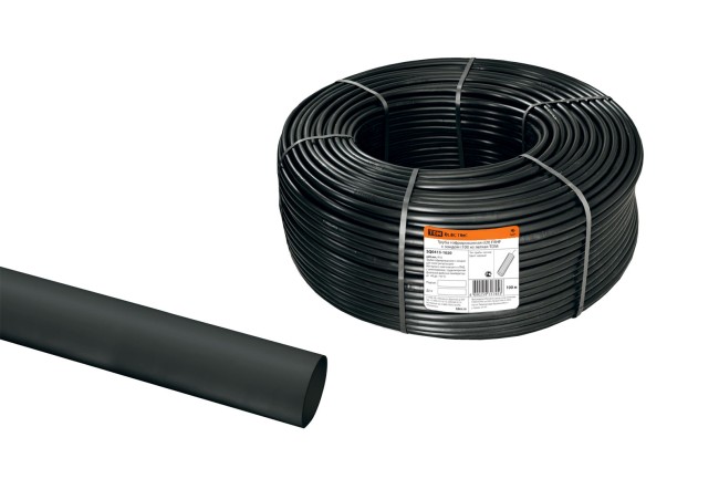 Труба гладкая техническая ПНД d 20(с) черная TDM Труба гладкая техническая ПНД d 20(с) черная TDM